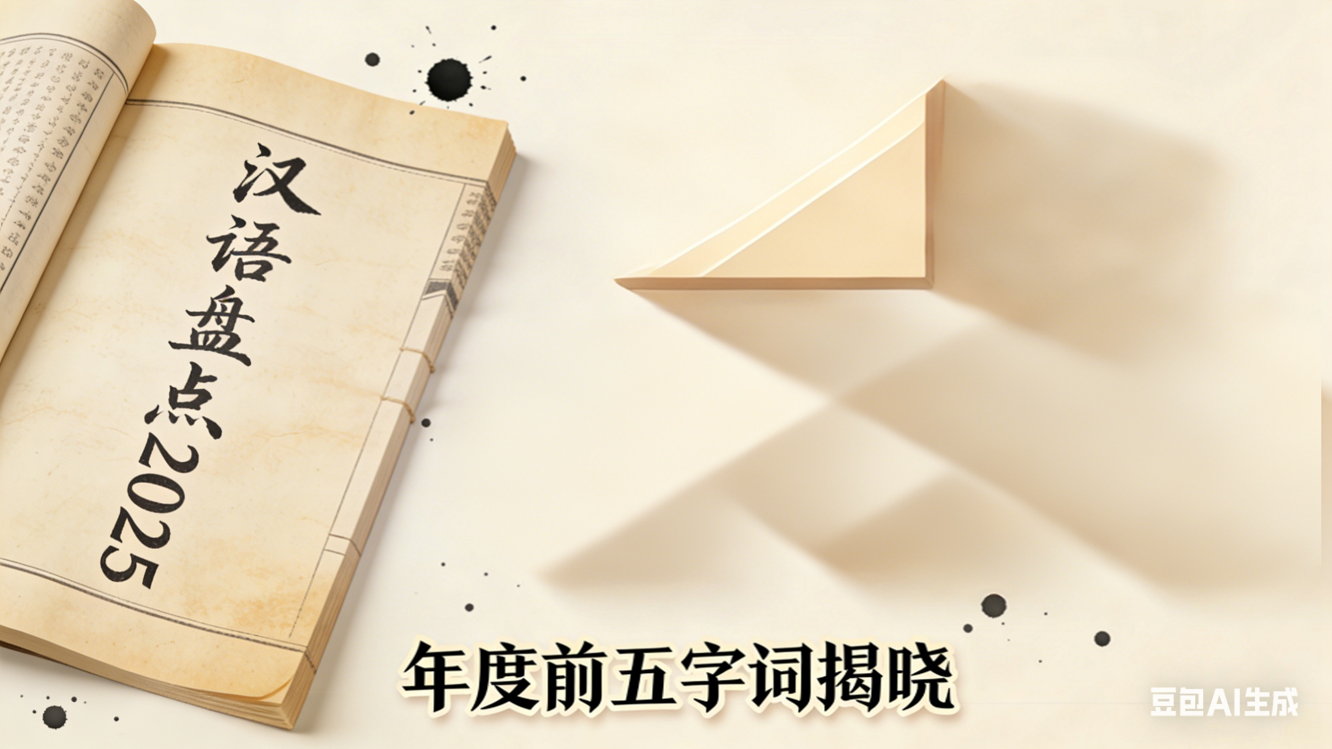 “漢語盤點2025”前五字詞出爐 韌、創、十五五等入選