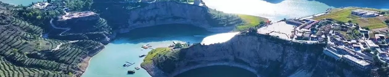 美麗景區丨老牛灣黃河大峽谷，天下黃河第一灣