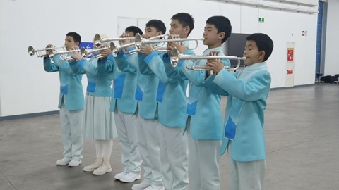 聽,他們在“鳥巢”奏響國際殘奧委會會歌