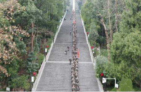 陸軍軍醫大學開展&ldquo;重走紅軍長征路&rdquo;活動