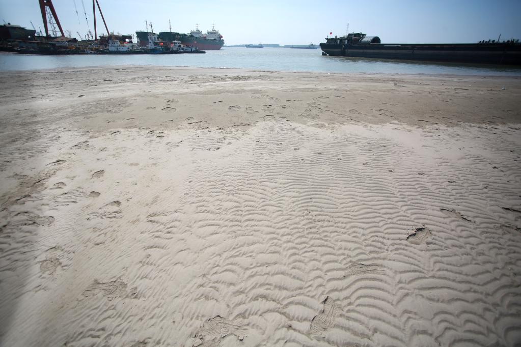 長(zhǎng)江江都段現(xiàn)&ldquo;汛期反枯&rdquo;水情