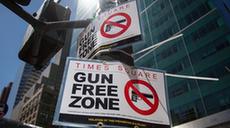 紐約時(shí)報(bào)廣場(chǎng)設(shè)立&ldquo;禁槍區(qū)&rdquo;