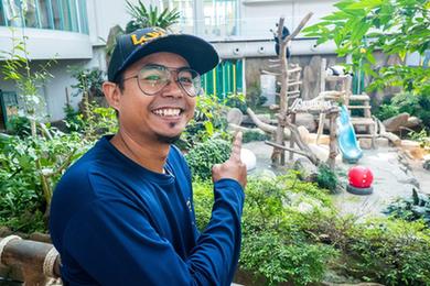 &ldquo;熊貓奶爸&rdquo;的幸福生活