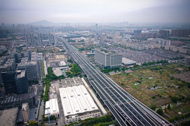 浙江杭州:320國道快速路二期通車