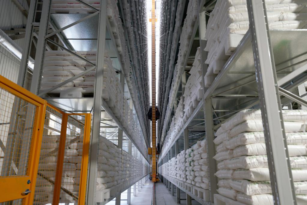 河北柏鄉:面粉加工企業生產忙