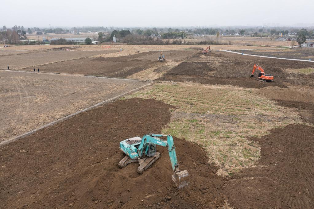 四川綿竹:高標準農田建設忙