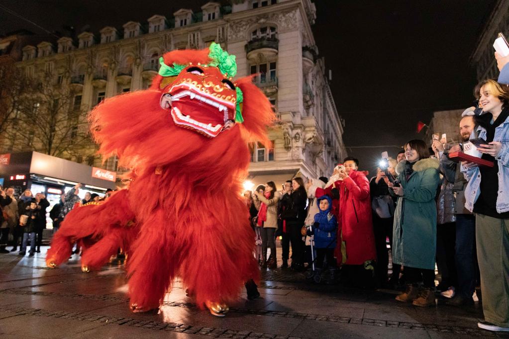 &ldquo;歡樂春節(jié)大篷車&rdquo;讓塞爾維亞&ldquo;年味&rdquo;十足