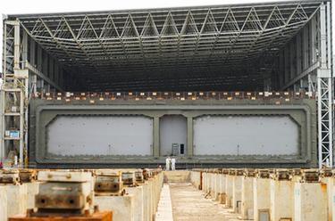 新華全媒+&middot;新春走基層丨深中通道海底隧道最終管節(jié)澆筑完成