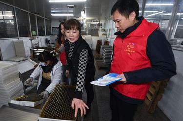 杭州臨安:黨員服務小分隊 助力企業(yè)節(jié)后“開門紅”