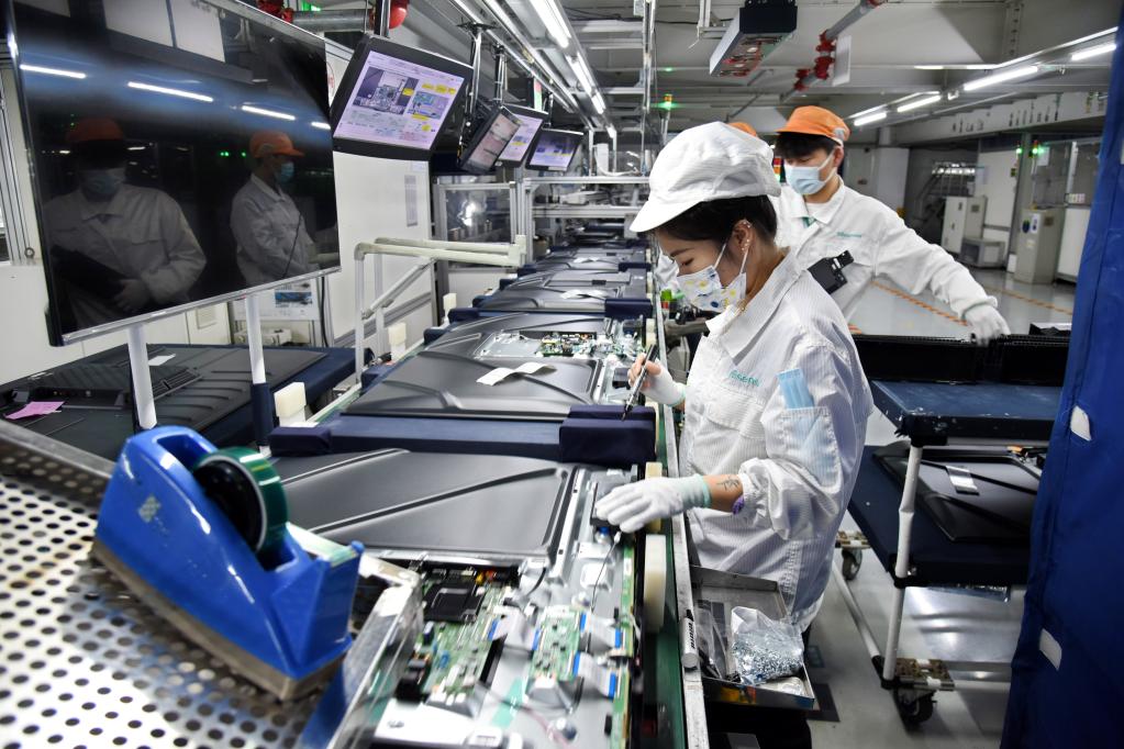 強信心&middot;開新局丨海信電視：滿負荷生產 趕全球訂單