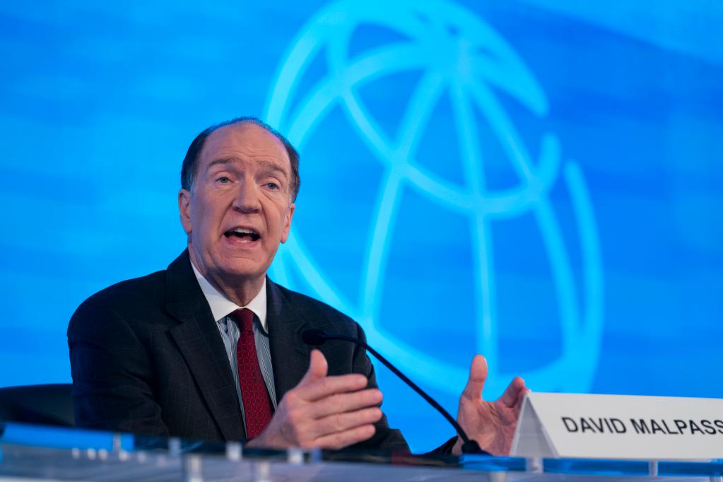 世行行長馬爾帕斯宣布將提前離職