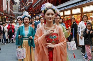 上海豫園：&ldquo;仲春花朝節&rdquo;啟幕