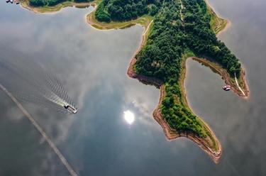 重慶最大人工湖繪就&ldquo;人水和諧&rdquo;新畫卷