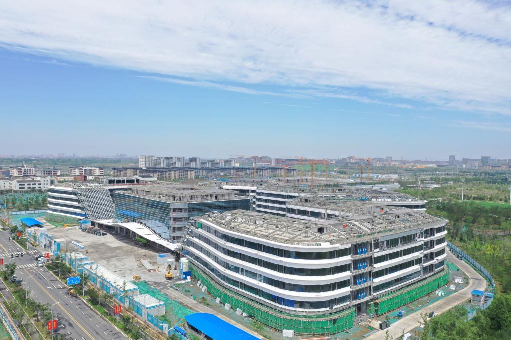 新華全媒+｜天空之眼瞰祖國&mdash;&mdash;雄安新區啟動區標志性工程巡禮