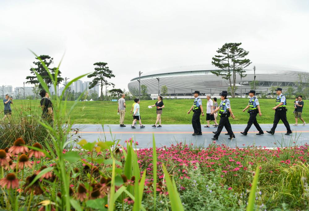 新華全媒+丨守護(hù)成都大運會主場館的&ldquo;鐵娘子&rdquo;