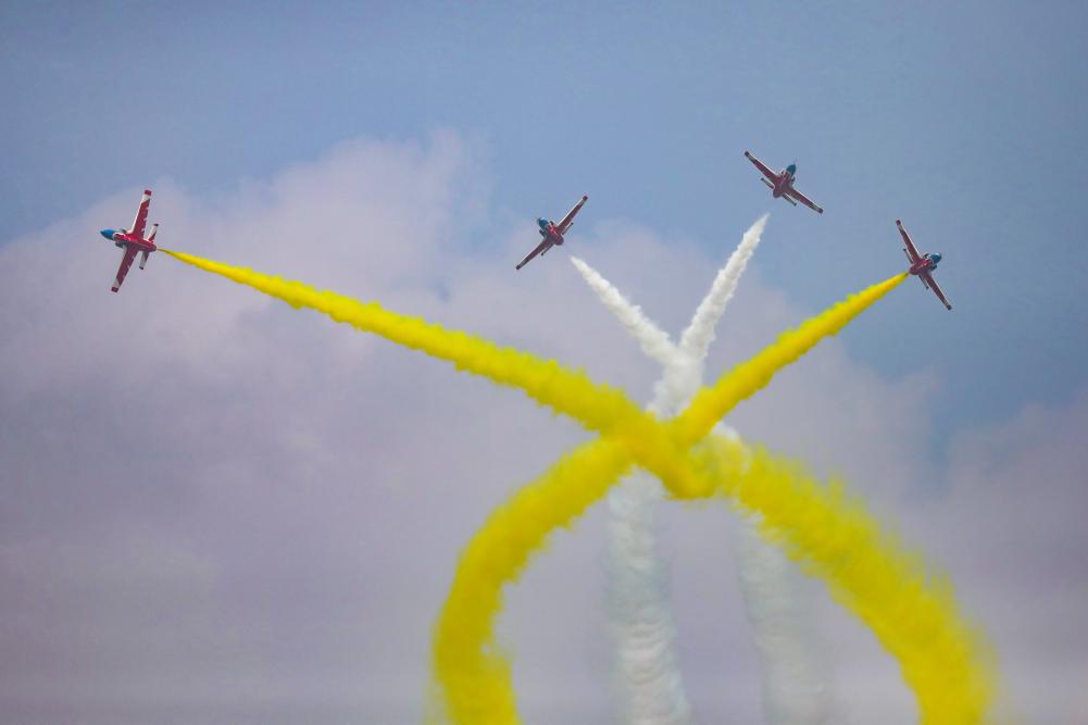 空軍以獨特空中禮儀歡迎新飛行學員加入&ldquo;藍天方陣&rdquo;