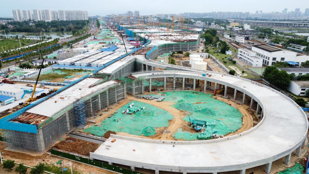 海口新海港和南港&ldquo;二線口岸&rdquo;（貨運(yùn)）集中查驗(yàn)場所建設(shè)項目加速推進(jìn)