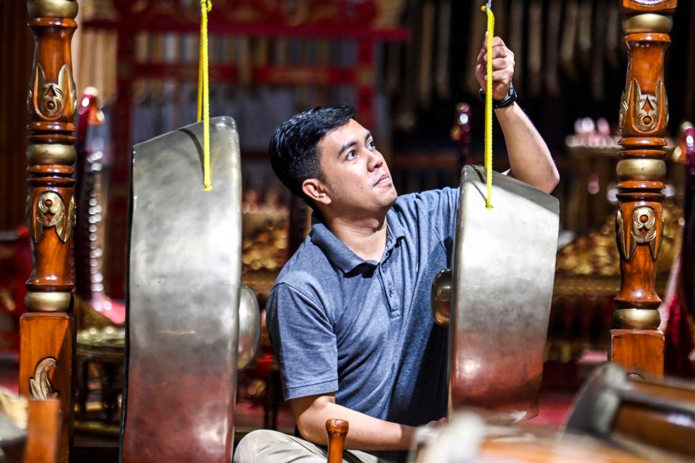 &ldquo;一帶一路&rdquo;人物影像志丨印尼籍教師仁迪：我在中國(guó)教甘美蘭