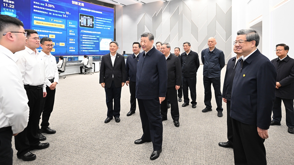 習近平在河北雄安新區考察并主持召開深入推進雄安新區高質量建設和發展座談會