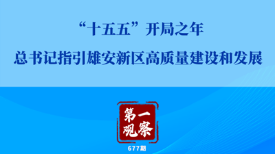 “十五五”開局之年，總書記指引雄安新區高質量建設和發展