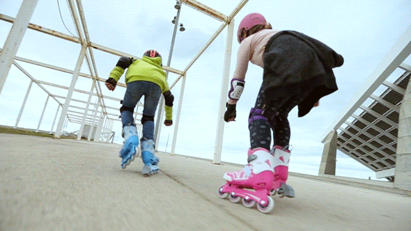 聽說，輪滑和六月天更搭