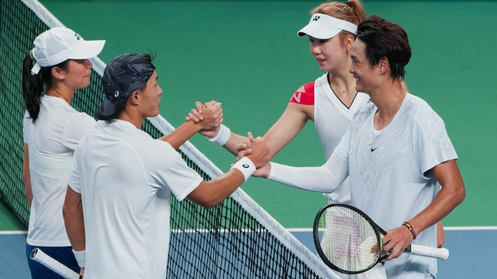 成都大運會｜網球&mdash;&mdash;混合雙打決賽賽況