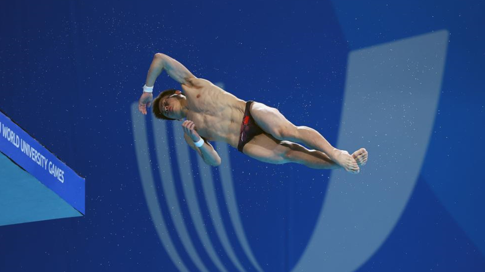 成都大運會｜跳水&mdash;&mdash;混合團體：黃子淦/王偉瑩奪冠