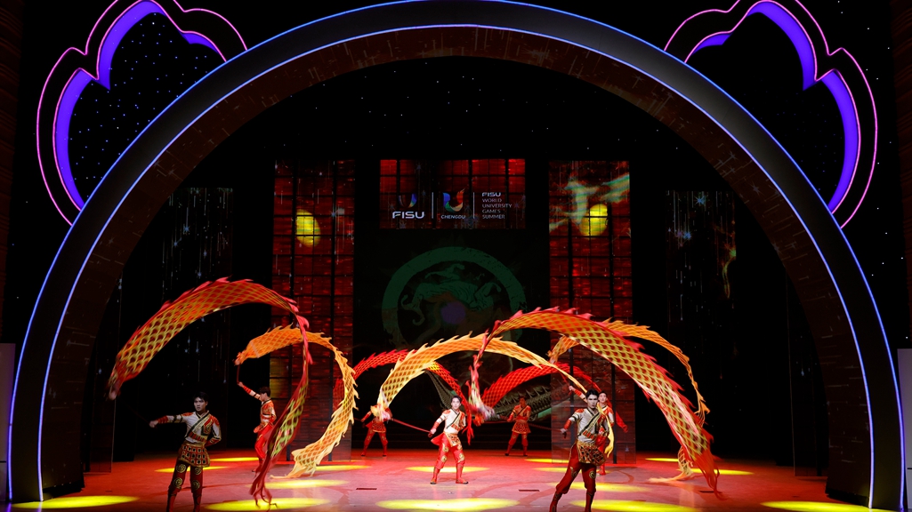 &ldquo;中華體育精神頌&rdquo;成都大運站中國功夫?qū)稣寡蒴邇?yōu)秀運動員交流活動在大運村舉行