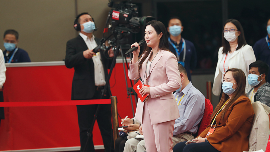 人民日報、人民網記者提問