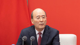 中國記協黨組書記劉思揚主持發布會