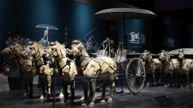 &ldquo;穿越秦漢&rdquo;探館Vlog | 出行儀仗金銀配飾重達14公斤？