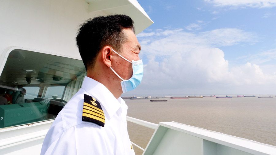 鎮(zhèn)守&ldquo;水上國門&rdquo;的長江引航人