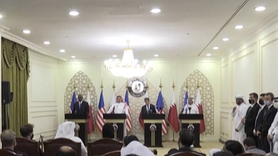 卡塔爾與美國就阿富汗問題舉行&ldquo;2+2&rdquo;會議