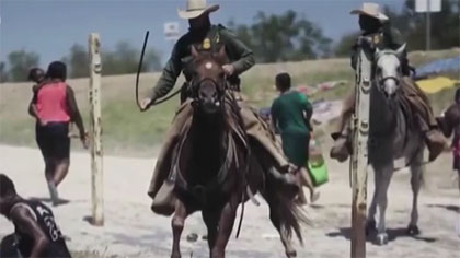 美國揮鞭趕移民：遭驅逐移民&mdash;&mdash;我們被拴著鐵鏈趕回國