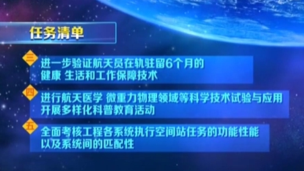 神舟十三號載人飛行任務(wù)出征在即：&ldquo;太空出差&rdquo;達半年 2到3次出艙活動