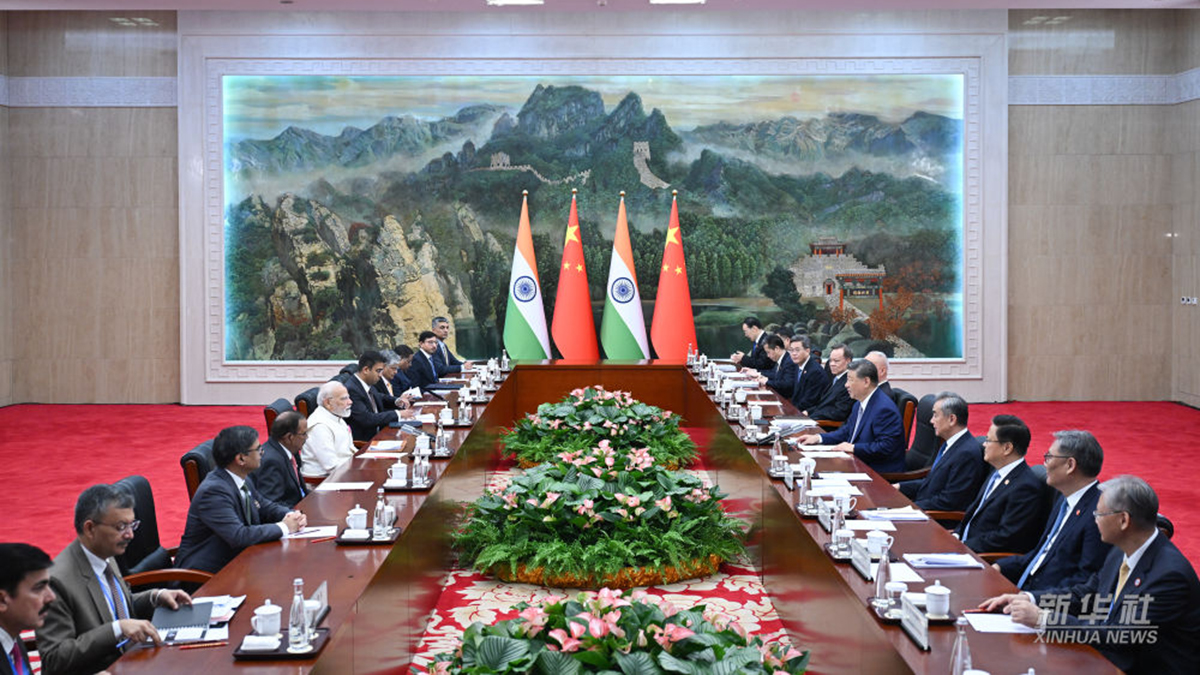 新华图讯｜习近平会见印度总理莫迪