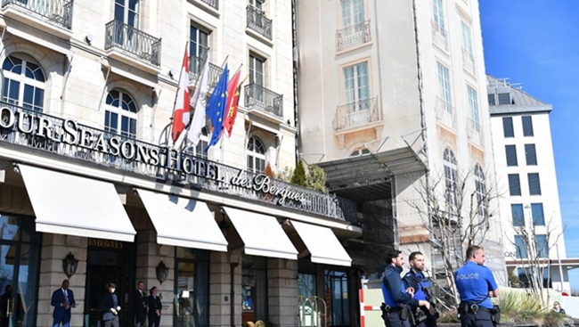 美烏在瑞士日內瓦舉行雙邊會談