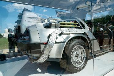 &ldquo;時光機&rdquo;道具汽車在華盛頓展出